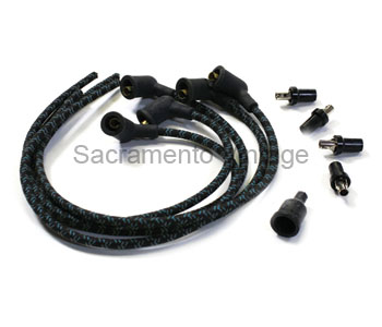 [00612-M-B] DISTRIBUTOR WIRE KIT FOR MALLORY BLUE
