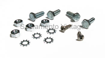 [08451-7] DIVISION BAR MOUNTING HARDWARE 1948-52