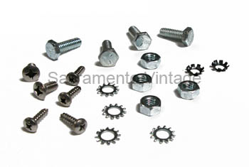 [08451-9] DIVISION BAR MOUNTING HARDWARE  1957-60