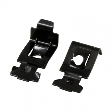 [08554-7] DOOR ARM REST CLIPS (2)- 1953-56 PU AND 1953-59 CAR PLUS OTHERS