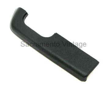 [208540-1] DOOR ARM REST PAD R.H BLACK 1973-79