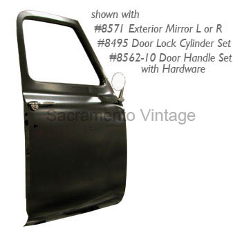 [08411-15] DOOR SHELL ASSEMBLY- RIGHT 1953-55