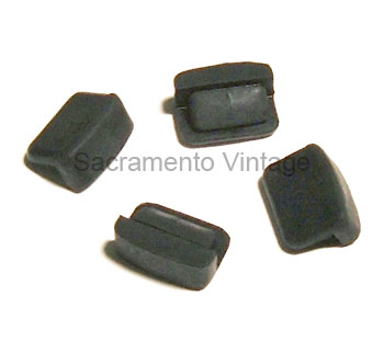 [06359] DOOR BUMPER SET- (4) 1932-36 PASSESENGER & 1937-52 PU