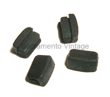 [06360] DOOR BUMPERS (SET OF 4) PASSESENGER 1937-48