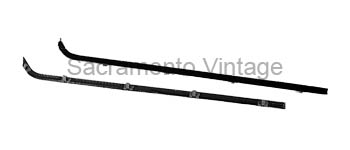 [08449-3] DOOR GLASS ANTI-RATTLE  'Whisker'' SET 1957-60