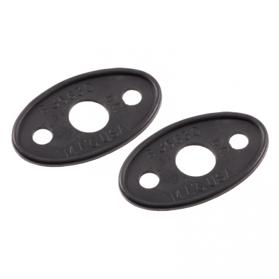 [06396-1] OUTSIDE DOOR HANDLE RUBBER PADS - ROADSTER 1928-34 - W/BEAD