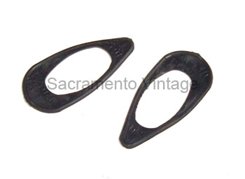 [06396-4] OUTSIDE DOOR HANDLE RUBBER PADS- CLOSED CARS  1940