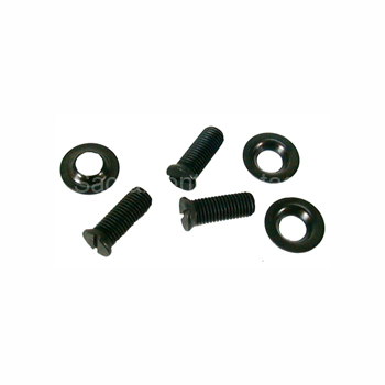 [06338] DOOR HINGE SCREW & WASHER SET- 6 PCS   5/16" X 7/8" 1932-34  EXCEPT 3/W