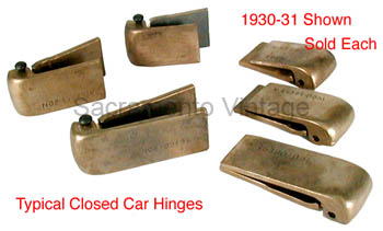 [00939-2-28] DOOR HINGE- CENTER / COUPE & TUDOR SEDAN 1928-29