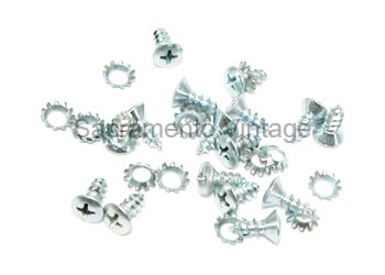 [08516] DOOR INSPECTION COVER SCREWS 1948-66 zinc  32 pcs