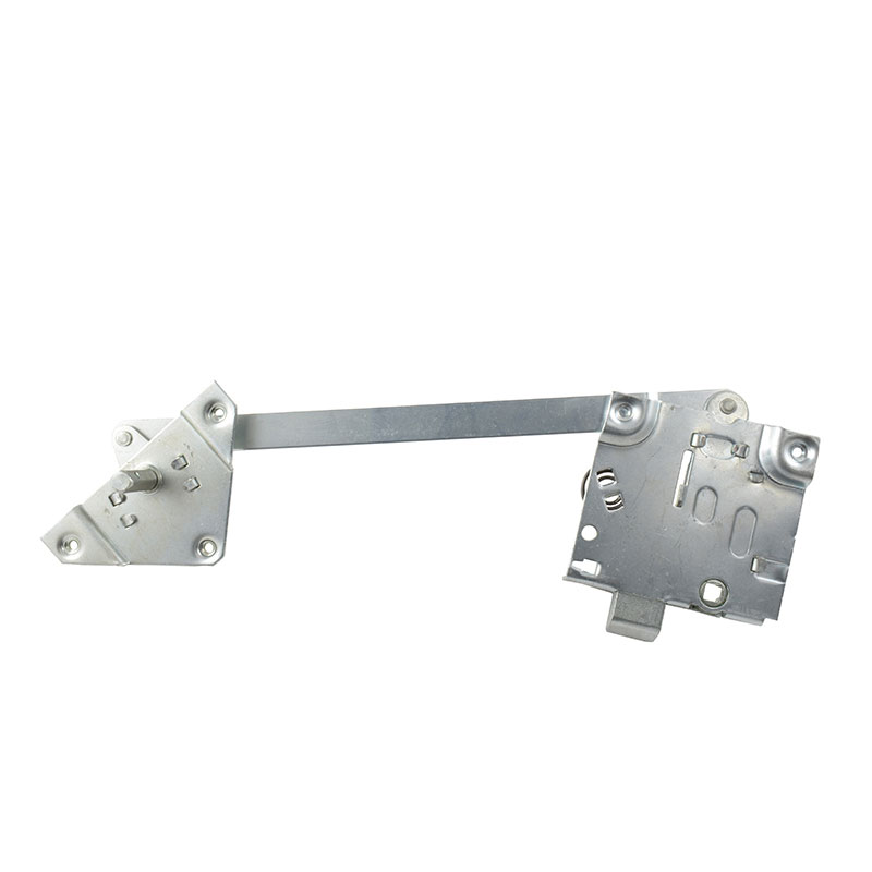 [08539-8] DOOR LATCH AND REMOTE ARM LEFT 1948-52 FORD F1 NO LOCK PROVISION