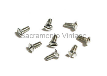 [00940-7] DOOR LATCH TO DOOR SCREWS- CLOSED CARS 1928-31