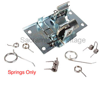 [00941] DOOR LATCH SPRING SET 1928 - 31 COUPE, TUDOR & M30-31 CLOSED CAB TRUCK  7-pcs
