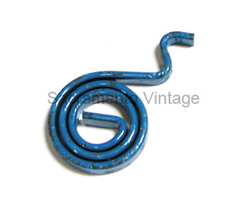 [06331-4] DOOR LATCH SPRING- dark blue 1941-48