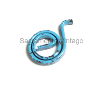 [06331-3] DOOR LATCH SPRING- light blue 1938-40