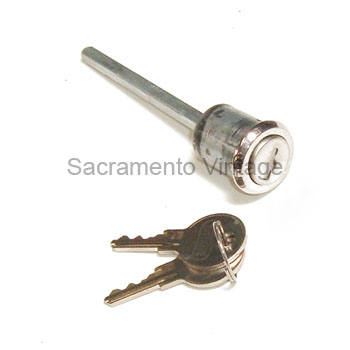 [06398] DOOR LOCK CYLINDER & KEYS 1932