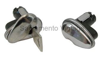 [08494-2-0] DOOR LOCK SET- 1953-60 LEFT AND RIGHT WITH KEY