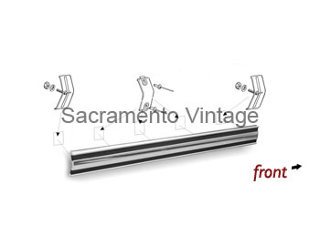[201024] DOOR MOLDING BLACK INSERT 3 5/8in RANGER 1970-72
