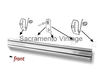 [201035] DOOR ROCKER MOLDING LH 1973-79