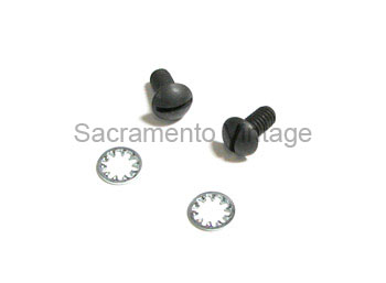 [00941-1-1] DOOR STRIKER PLATE MOUNTING SCREWS (2)