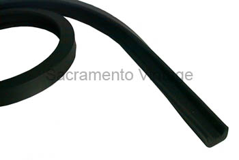 [00896-2] DOOR WINDOW HEADER SEAL 1928-33 GLASS TO TOP OF DOOR 35 INCH