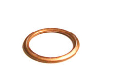 [00312-2] DRAIN PLUG GASKET- 7/8"  COPPER 1928