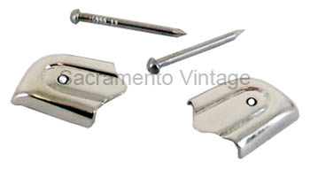 [01159-3] DRIP RAIL TIPS-FRONT 1929-29
