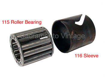 [00115] DRIVESHAFT ROLLER BEARING 1928-48