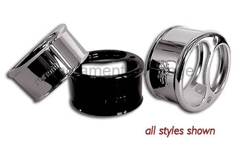[00722-0-1R] DRUM LAMP SHELL RIGHT BLACK 1928
