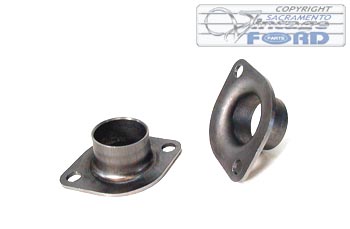 [00167-9-1] E-BRAKE X-SHAFT BRACKETS 1928-30 MOUNT INSIDE FRAME RAILS