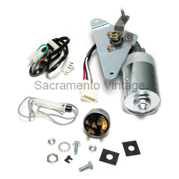 [08192] ELECTRIC WIPER MOTOR KIT 12V 53-55