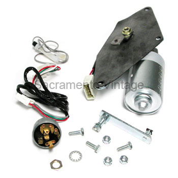 [08192-1] ELECTRIC WIPER MOTOR KIT- 12v 1956-60