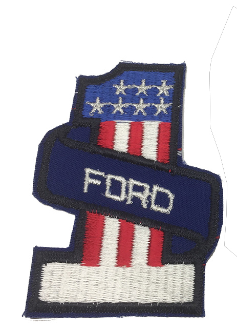 [PATCH-101] EMBROIDERED PATCH- FORD NUMBER -1-