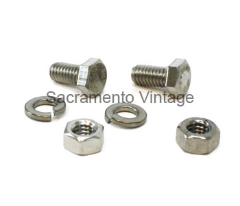 [07077-12] EMERGENCY BRAKE CABLE TAB MOUNTING BOLTS 1953-56