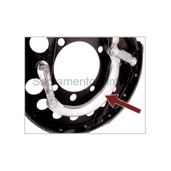 [00170-4] EMERGENCY BRAKE HORSESHOE LINK 1928-31