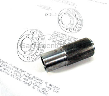 [00172-2] EMERGENCY BRAKE TOGGLE LEVER SHAFT REPAIR HOUSING 1928-31