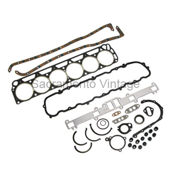 [07537] ENGINE GASKETS- (6) 144-170-200 1960-80