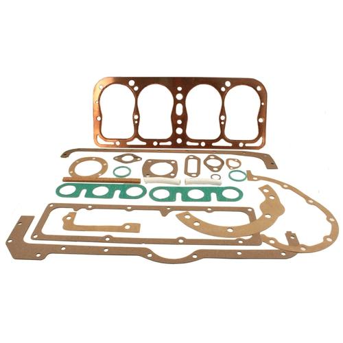 [00200] ENGINE OVERHAUL GASKET SET 1928-31 WITH COPPER HEAD GASKET