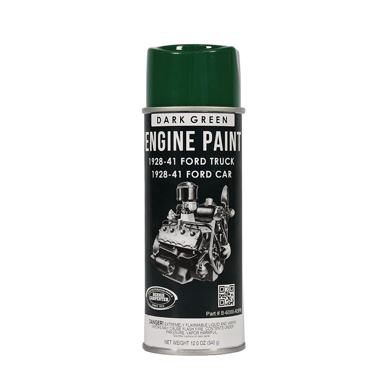 [00187-3] ENGINE PAINT- FORD GREEN 1926-41 PASSENGER 1928-41 PU - 12 oz SPRAY CAN