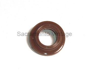 [06310-10-3] VENT WINDOW HANDLE ESCUTCHEON PLATE- CHOCOLATE BROWN 1946