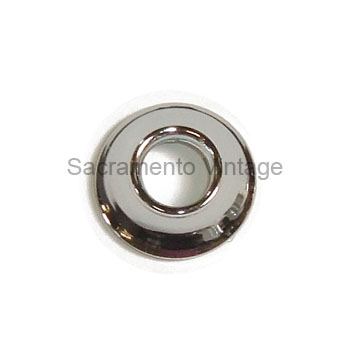 [06384-33] ESCUTCHEON PLATE- chrome closed 1932
