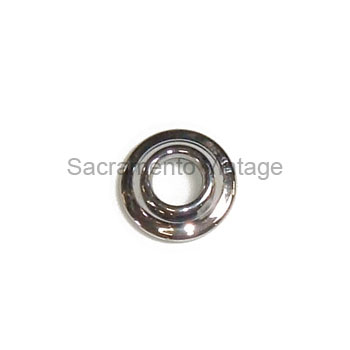 [06384-36] ESCUTCHEON PLATE- chrome open 1933-34