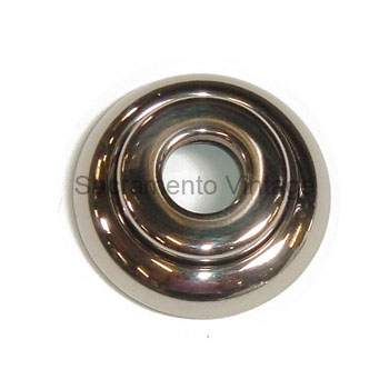 [06384-32] ESCUTCHEON PLATE- stainless 1941-48