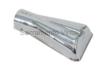 [05684-3] EXHAUST DEFLECTOR- s/s flare style