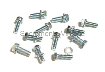 [05653] EXHAUST MANIFOLD TO BLOCK BOLT KIT 1937-53 STEEL