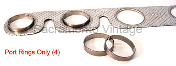 [00396-1] EXHAUST PORT RINGS 1928-34