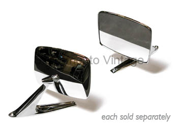 [208570] EXTERIOR MIRROR CHROME 1967-79