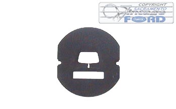 [00580-1] FACE PLATE- speedo ROUND S/W 1930-31