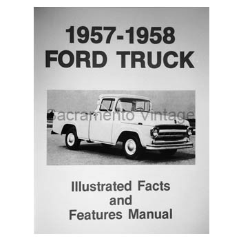 [09323] FACTS AND FEATURES MANUAL 1957-58