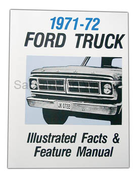[09343-3] FACTS AND FEATURES MANUAL 1971-72